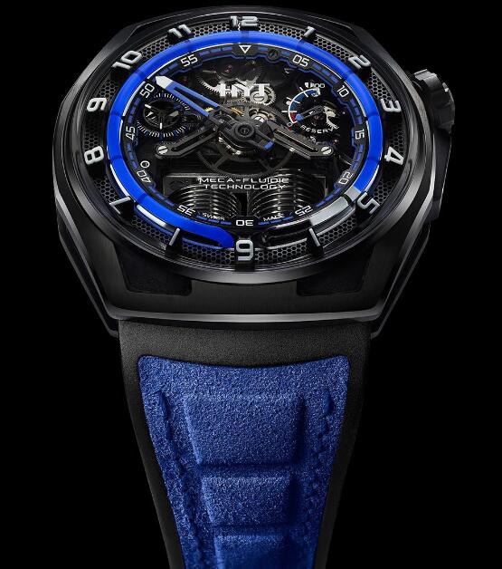 Replica HYT Hastroid Supernova Blue H02754-A Watch